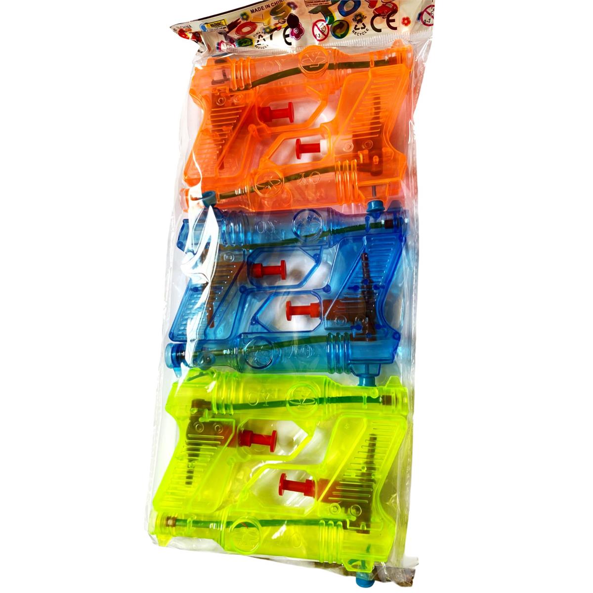 Sunny Dayz Set/6 Water Gun 12.5"x5", CHT