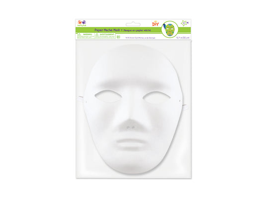 Krafty Kids: 'Diy' Mask W/Elastic Band G) Male Full Face