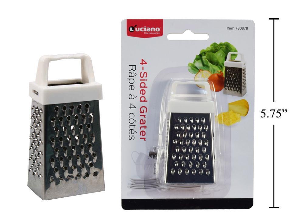 Luciano 3"H S/S 4-sided Grater, b/c (DCS)