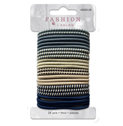 HAIR ELASTIC - 24 PCS 8*14CM