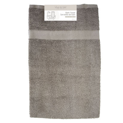 Bath towel 27x52 - Grey
