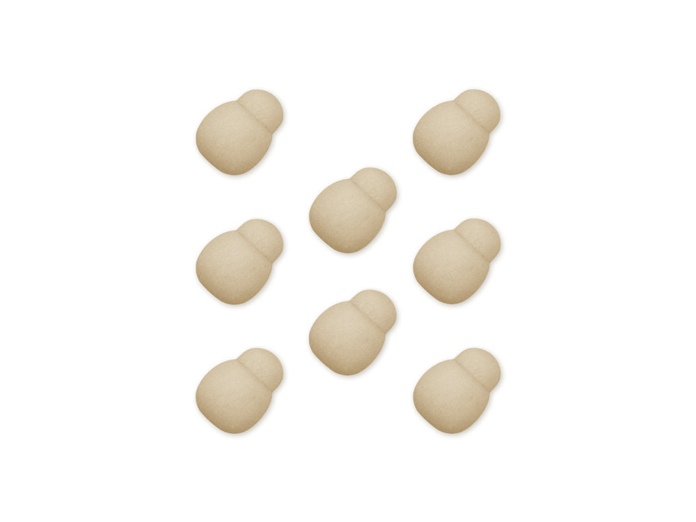 Wood Craft: 3/4" Mini Ladybugs 8pc