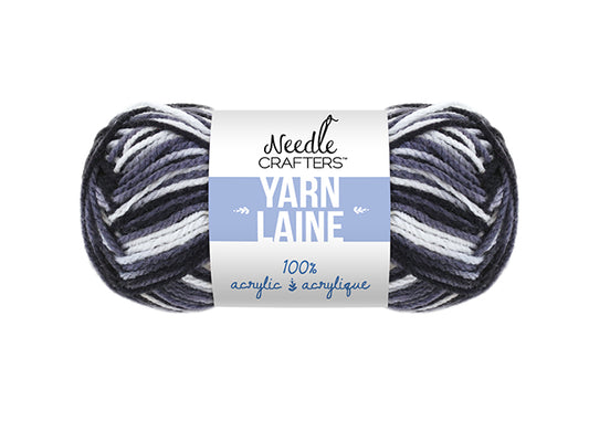 Needlecrafters: 50g Acrylic Yarn Multi-Dyed Ball D) Classy