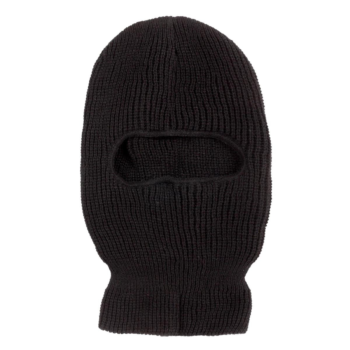 Nordic T. Adult Knitted Black Balaclavas, One Size, cht