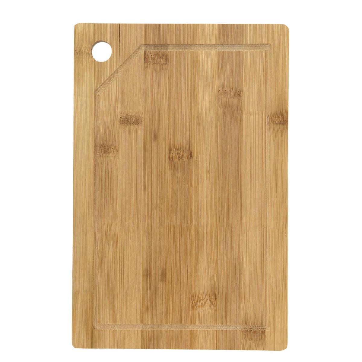 L.Gourmet Bamboo Cutting board 12"x8"x1.5cm