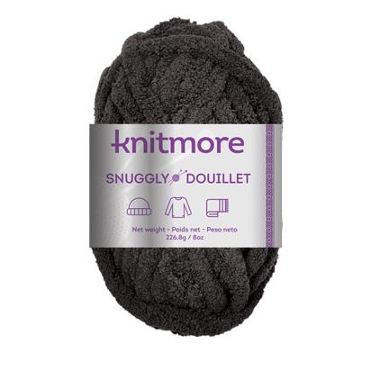 SNUGLY KNITTING YARN-BLACK 226.8 G/32.3yards