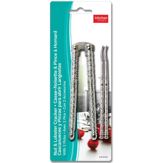 NUT CRACKER WITH 2 PICKS