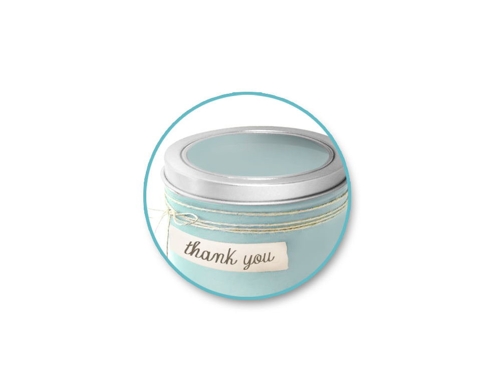 Craft/Bead Storage: 5cmx8cm Tin Canister w/Window