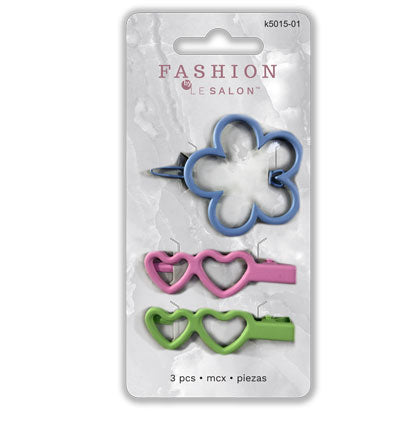 HAIR CLIPS - 3 PCS 7*13cm
