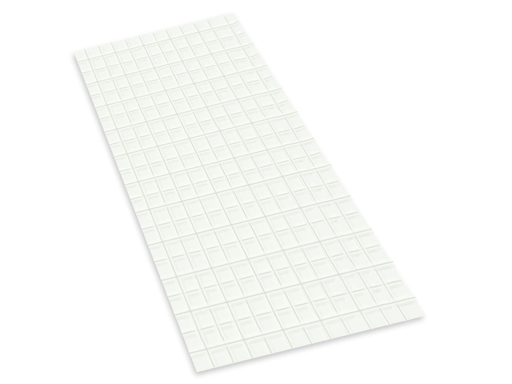 Clear Glue Pads: 1/4" Square 264pc High-Tack Flat Acid free
