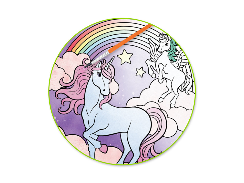 Krafty Kids: 9.8x11.8" Lil' Artist Canvas Pad w/Design Outlines 10Sht Asst A) Fantasia