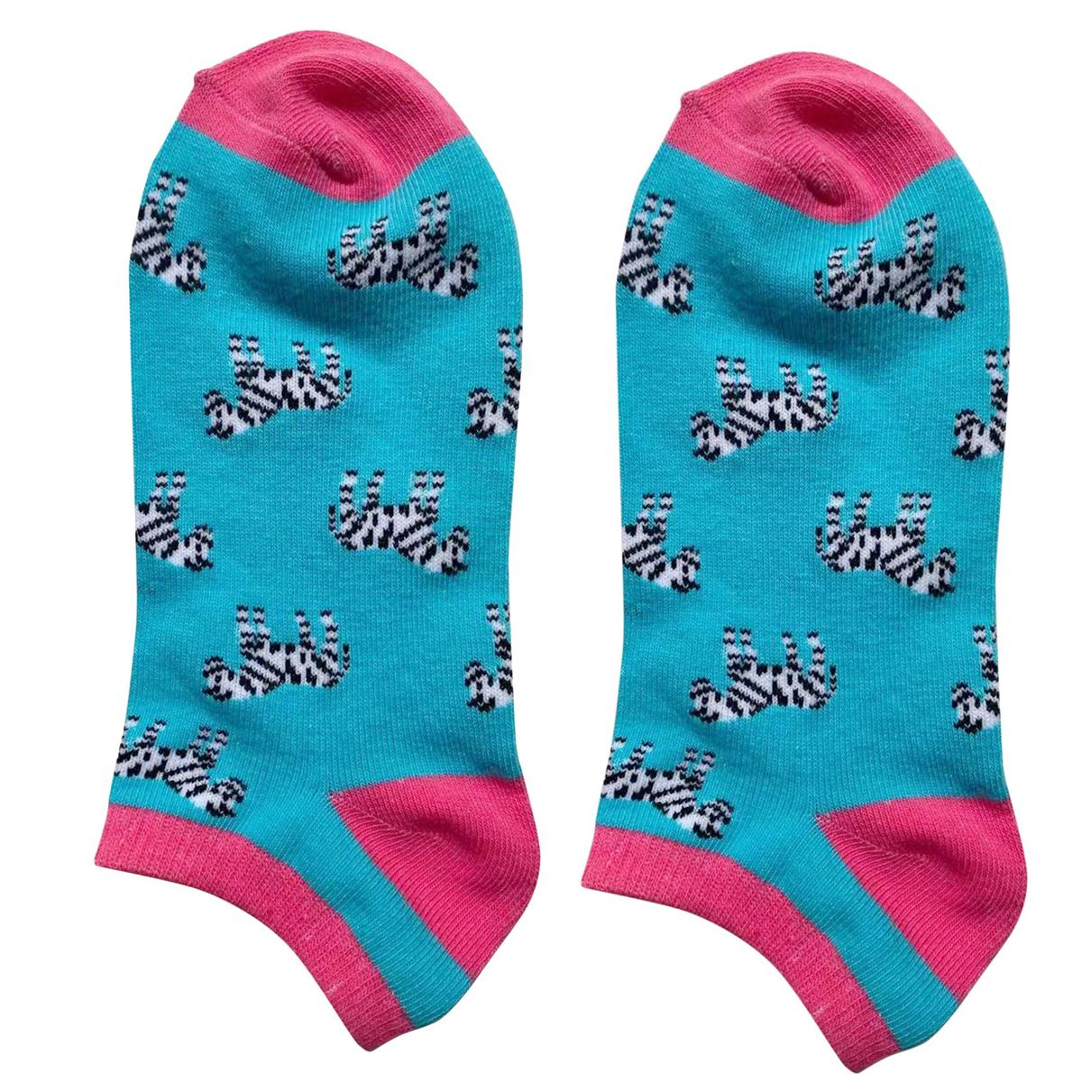 Sox, Ladies Fashion Bright Socks, ankle length, cott/poly/span, hc