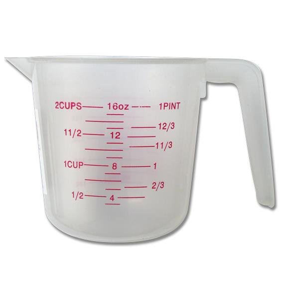 MEASURING CUP - PLASTIC