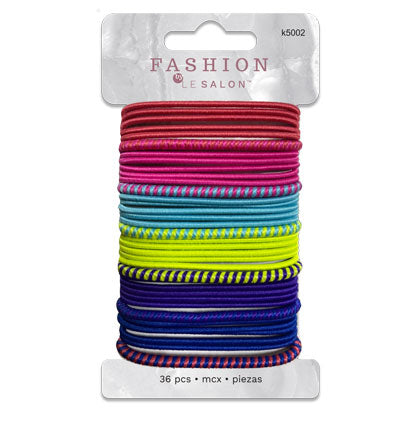 HAIR ELASTIC - 36 PCS 8*14CM