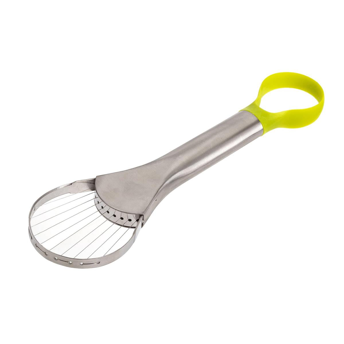 L.Gourmet 2 in 1 Avocado Slicer & Pitter, Stainless Steel, clam shell