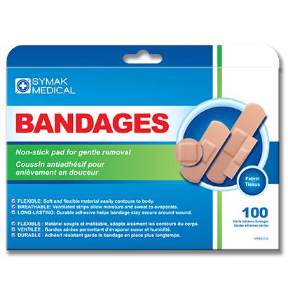 BANDAGES - FABRIC, 100PCS