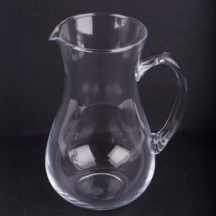L.Gourmet 1.2L Water Jug, Glass, 20cm H