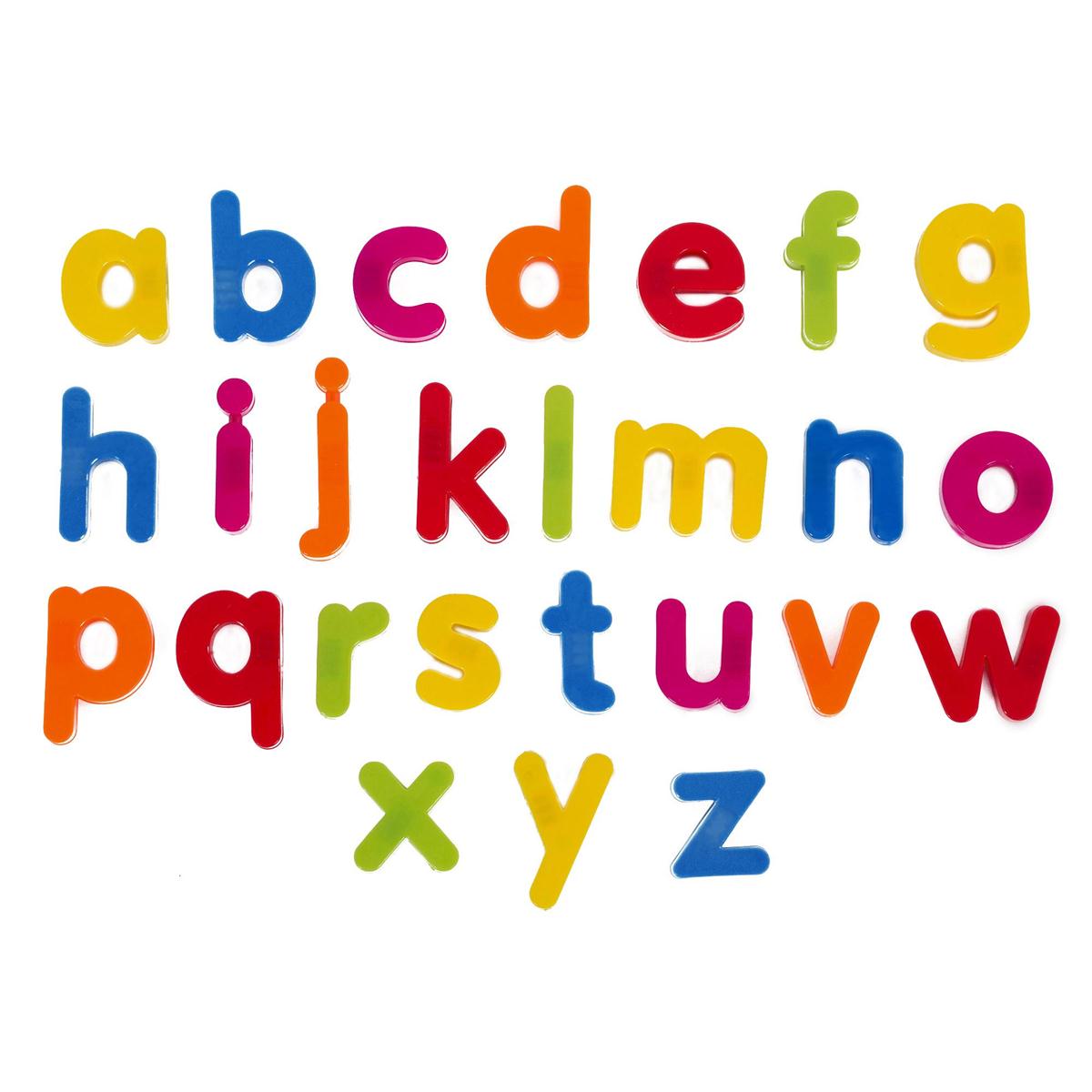 26-pc Magnetic Lower Case Letter, b/c