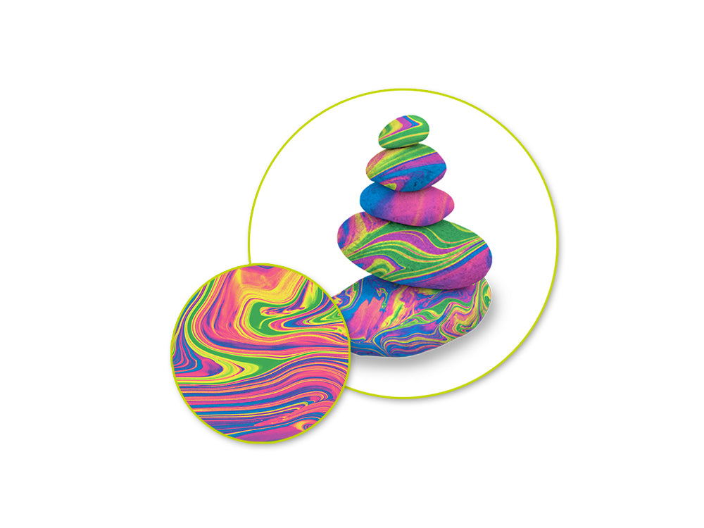 Color Factory: 4oz 4ct Acrylic Pouring Paint Kit~ Ready To Pour D) Neon Splash