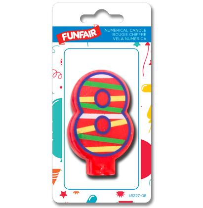 NUMBER CANDLE #8