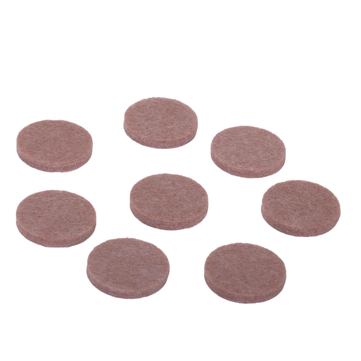 H.E. 8-pc Floor Protectors, 1-1/8" Dia., b/c