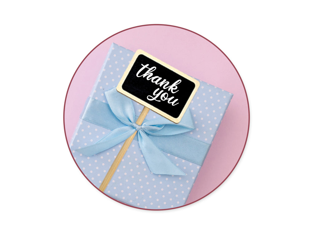 Craft Decor: Chalk-It-Up Wood Stakes 5cmx3.5cmx12cm 6pc A) Natural Rectangle Border