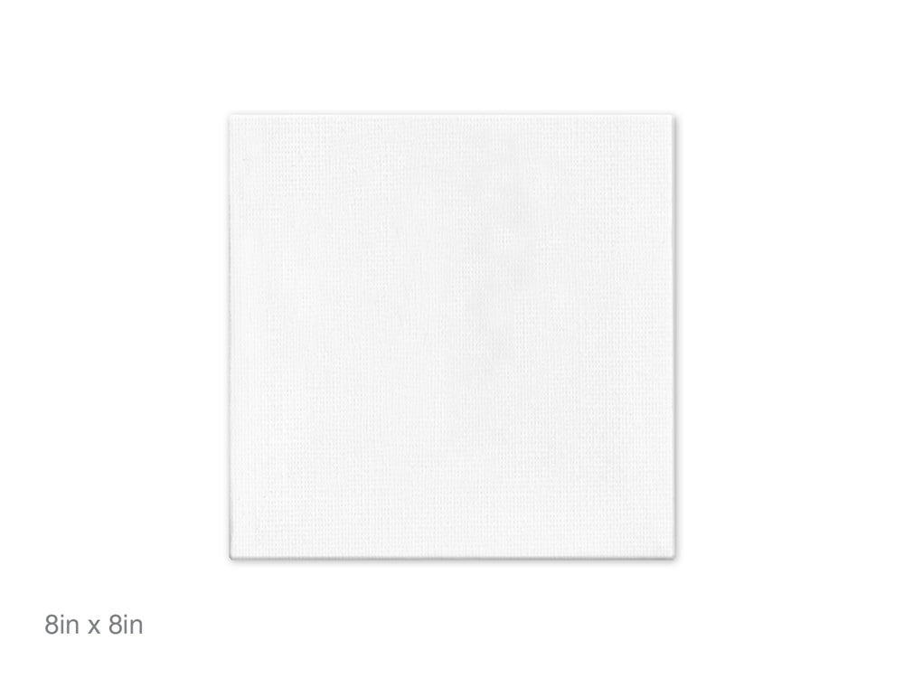 Canvas Panels Primed: 8"x8" Artist Quality