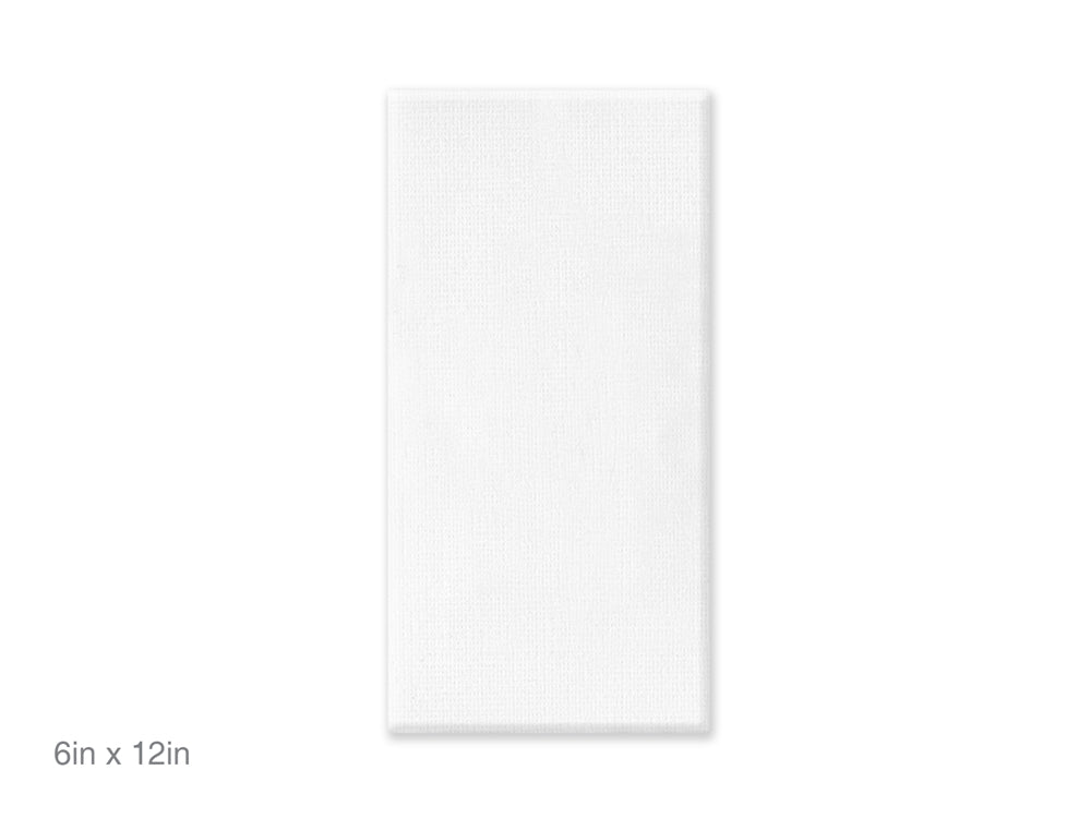 Stretch Artist Canvas: Rect. 6"x12" Primed Back-Stapled