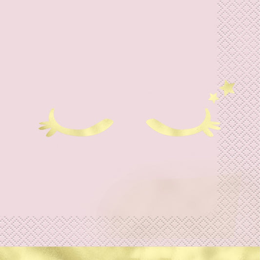 Dainty Unicorn Luncheon Napkins  16ct - Foil Stamping