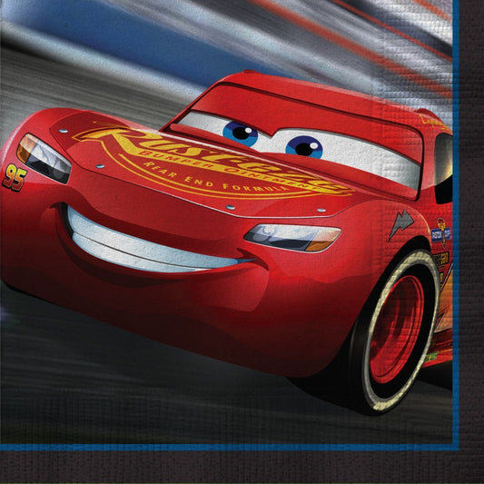 Disney Cars 3 Movie Beverage Napkins  16ct