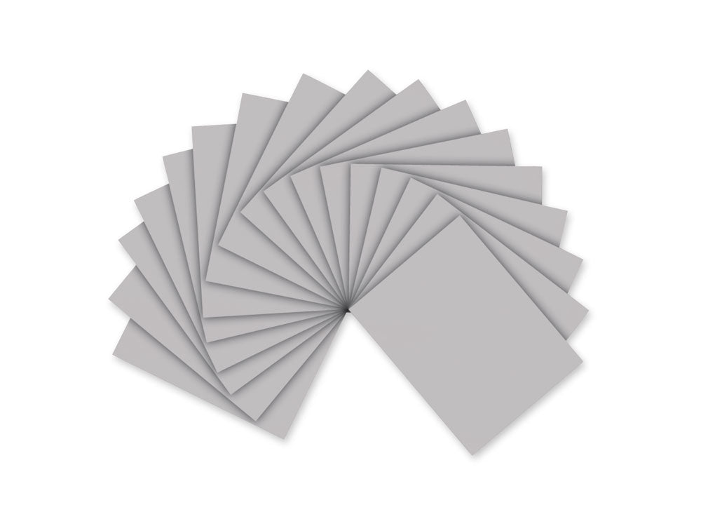 Fun Foam Sheets: One 9"x12" - 2mm(T) Barcoded Sheets N) Grey Silver
