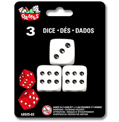 DICE - 3PCS
