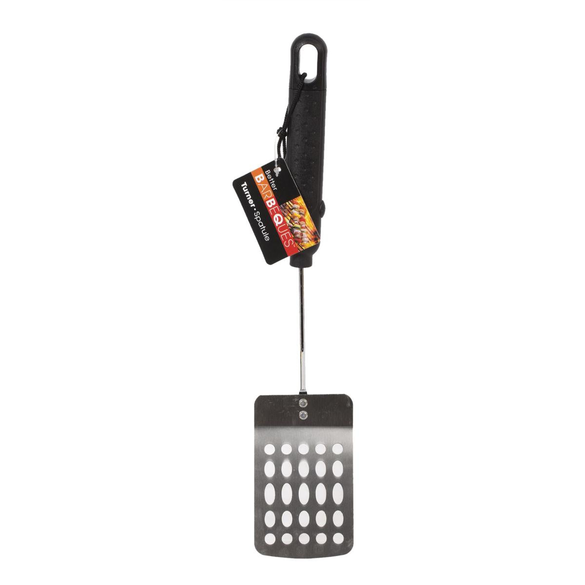 BBQ 15" S.S. Turner w/Plastic Handle, cht