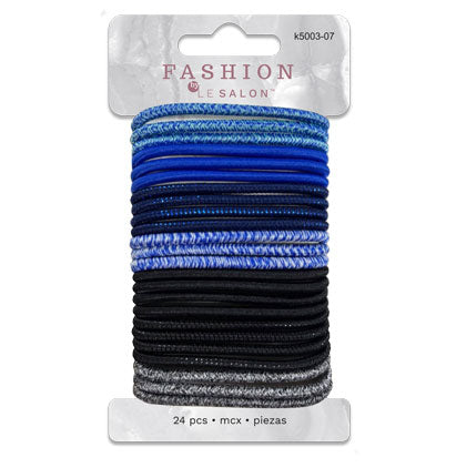 HAIR ELASTIC - 24 PCS 8*14CM