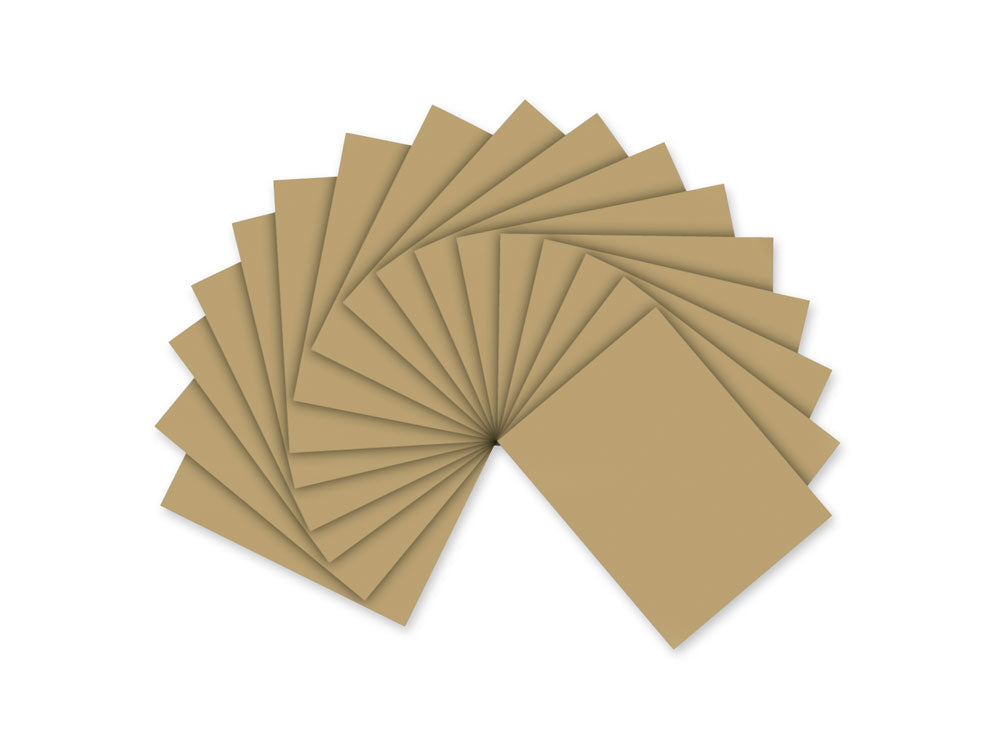 Fun Foam Sheets: One 9"x12" - 2mm(T) Barcoded Sheets K) Cashmere Tan