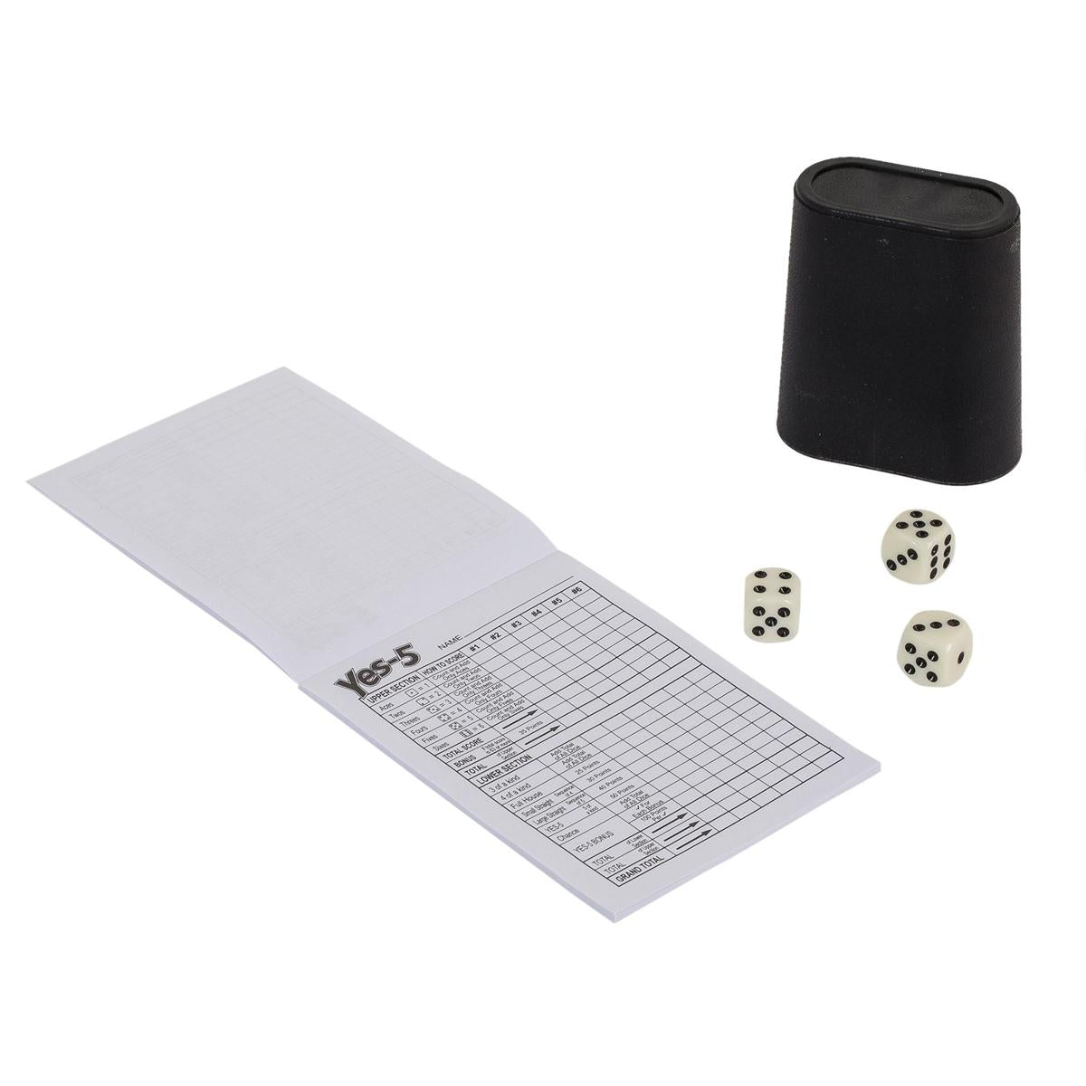 Yes-5 Dice Game Set, b/c ,(CS)