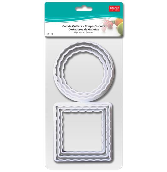 COOKIE CUTTERS - 6PCS