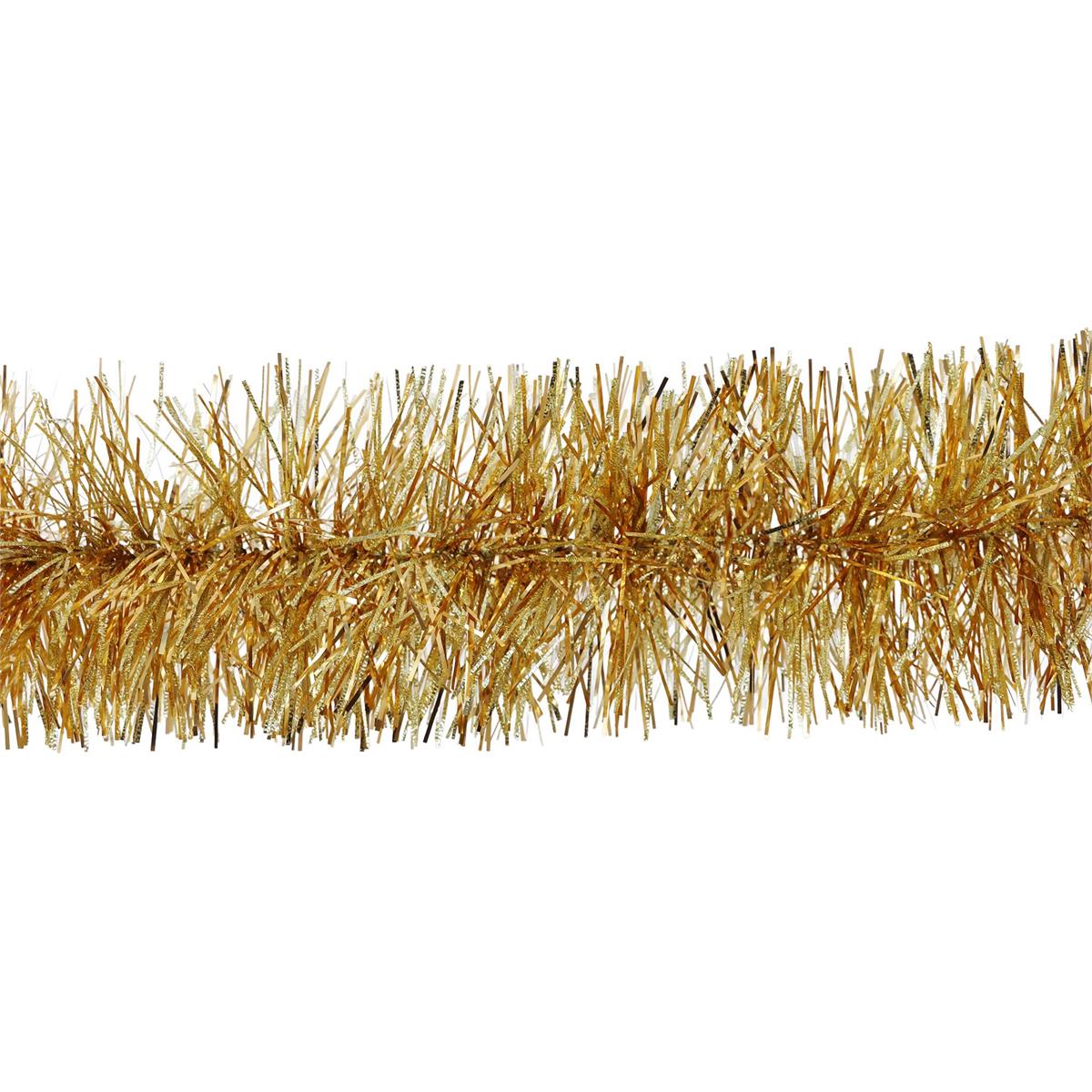 Deco N. 9ft.x5ply Tinsel Garland, 3/c, header