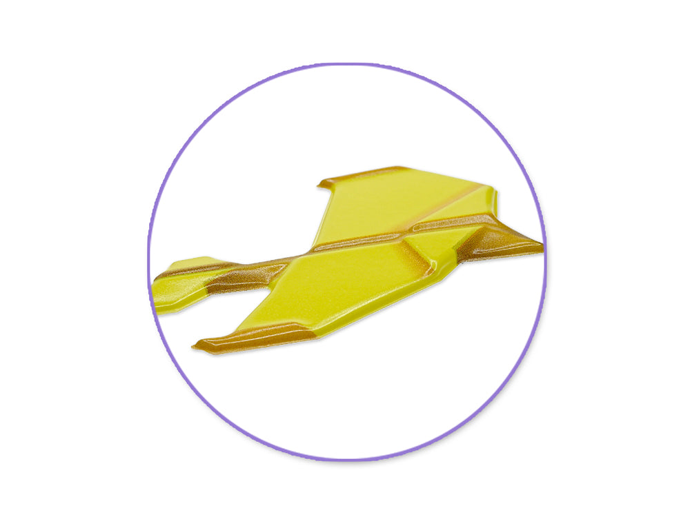 Paper Craft Sticker: 5.7"x9.8" 3D Origami Effects PVC B) Paper Airplanes