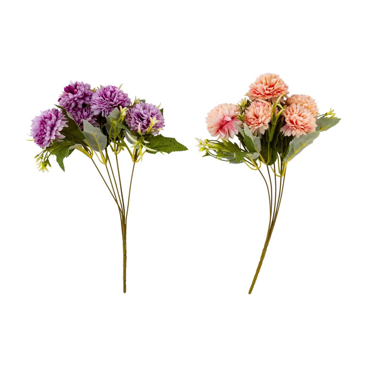 Country Garden Allium Bunch Flower / 5 Stem 2 Asst. CHT