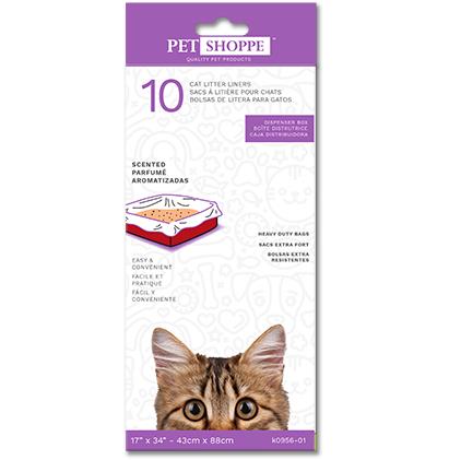 CAT LITTER LINERS - 10PCS/BOX