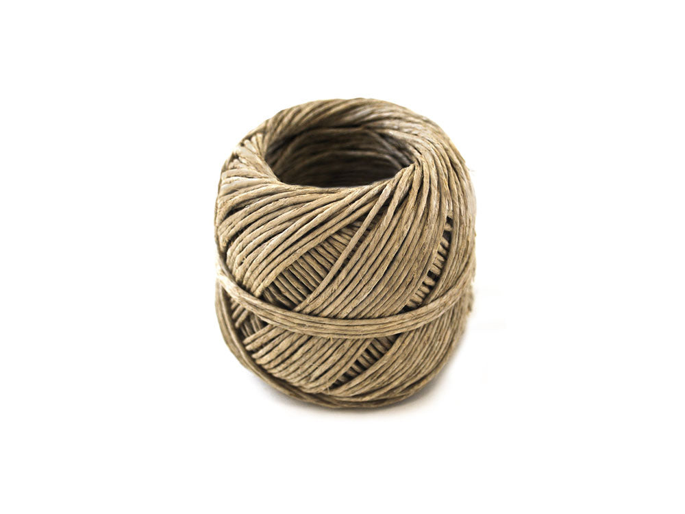 Natural Hemp Cord: 48lb (2mm) 50g Bulk Ball (100ft)