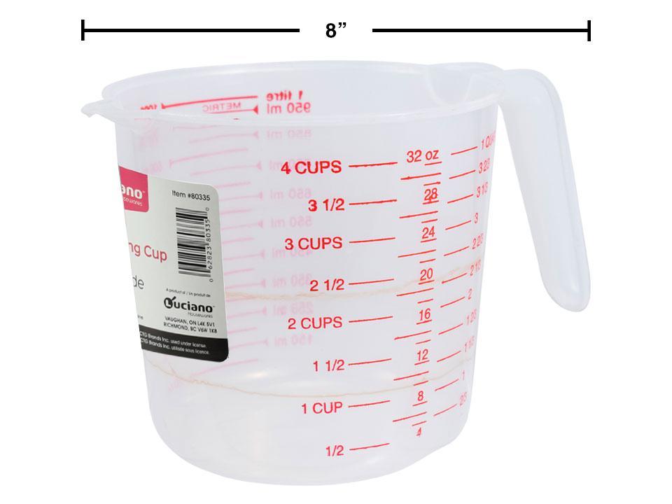 Luciano 4-cup Measuring Cup, label (HZ)