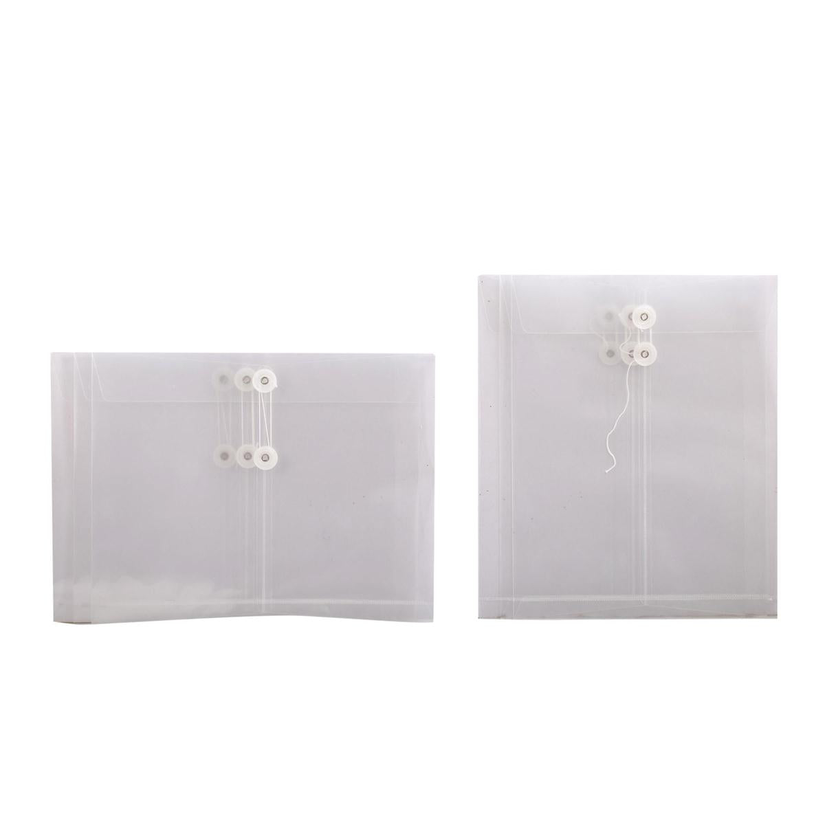 O.WKs. 3-pc Pvc Document Pouch, 10x13" 2 styles, 36/dsp