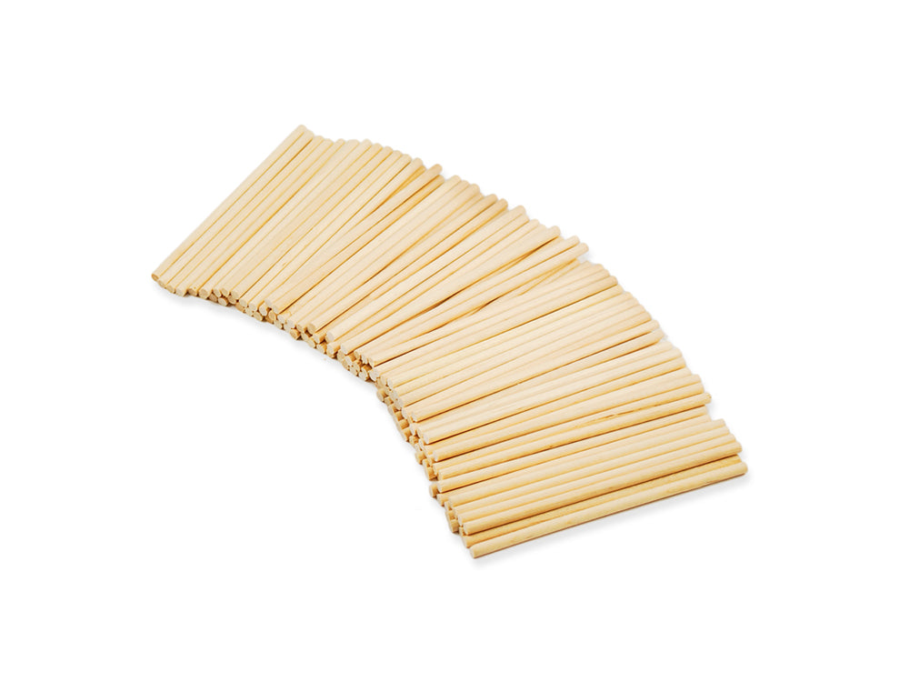 Craftwood: 1/8"x4" Natural Bamboo Dowel 100/pk