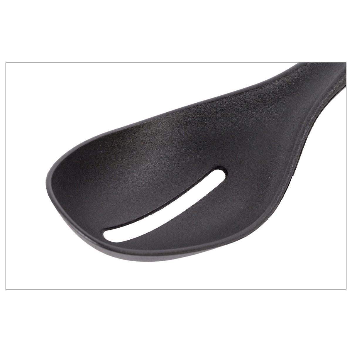 L.Gourmet 13"L Nylon Slotted Spoon w/ SS Handle, t.o.c. (HZ)