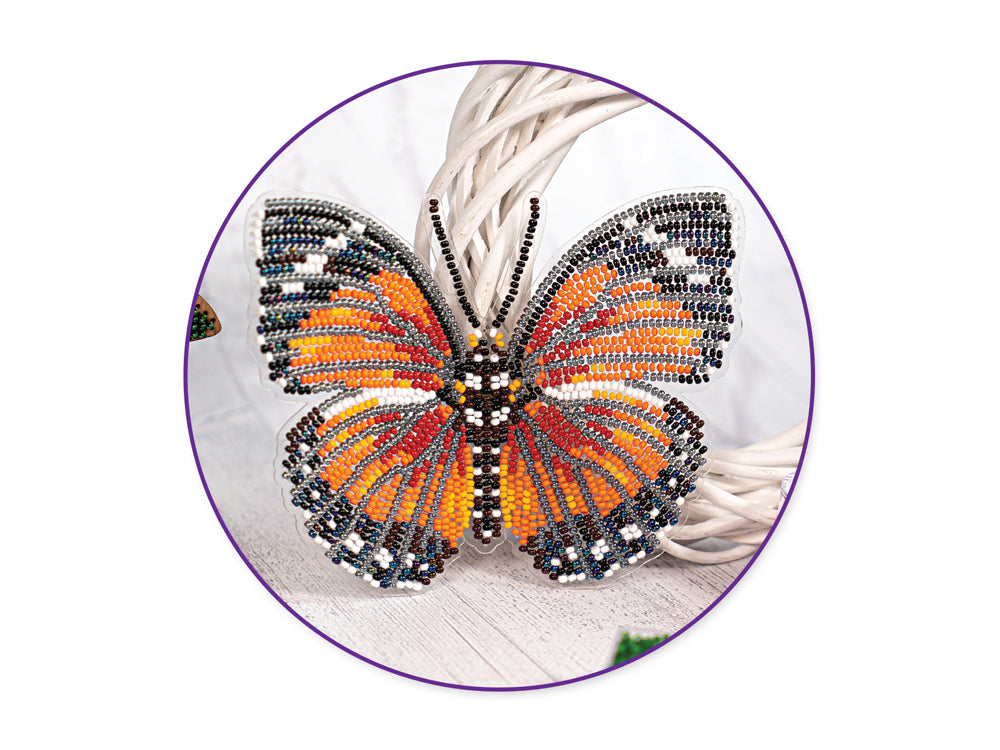 Glass Seed Bead Kit: 6pc Asst 60g (6*10g) w/Cord+Cork Stopper A) Brights