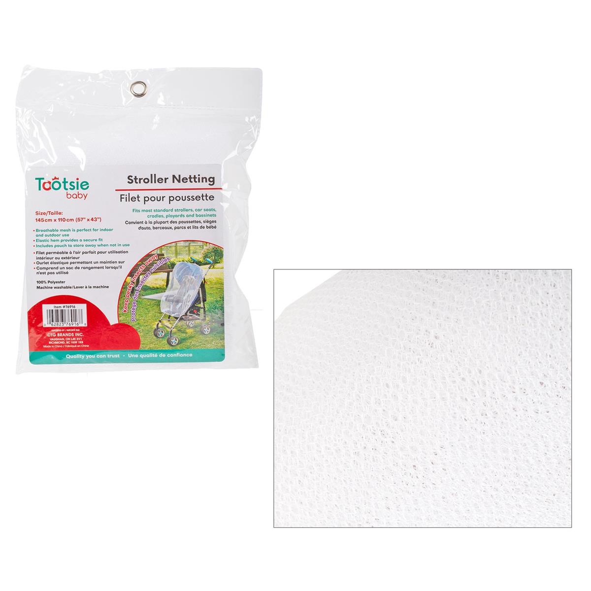 Tootsie Baby, Mosquito Net Cover, PVC bag w /snap, insert,