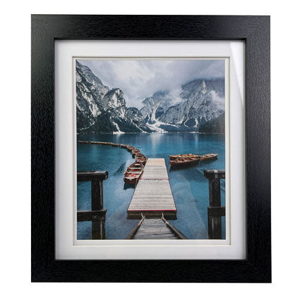 MDF BLACK FRAME LARGE BORDER 8''X10''