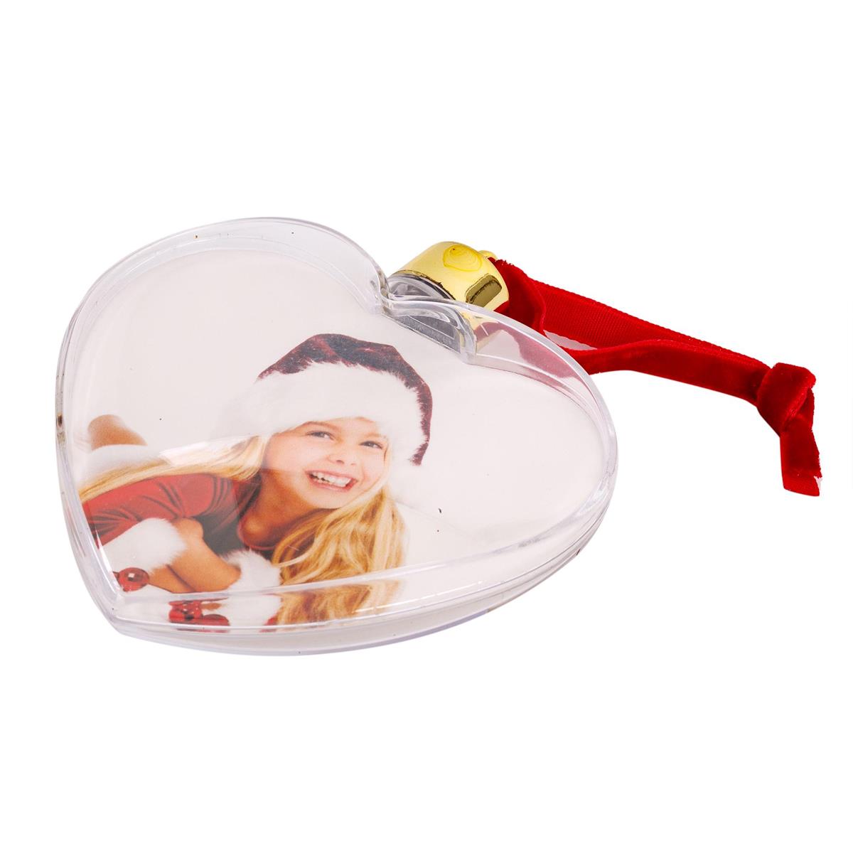 Deco N. Photo Ornament, Heart Shape cht